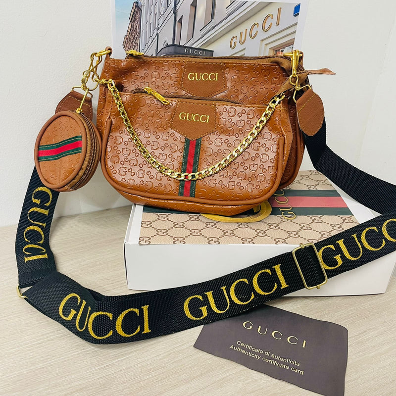 Riñonera GUCCI set por 3