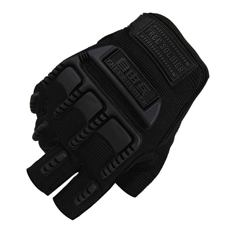 Guantes Medio Dedo Moto Tacticos AE234